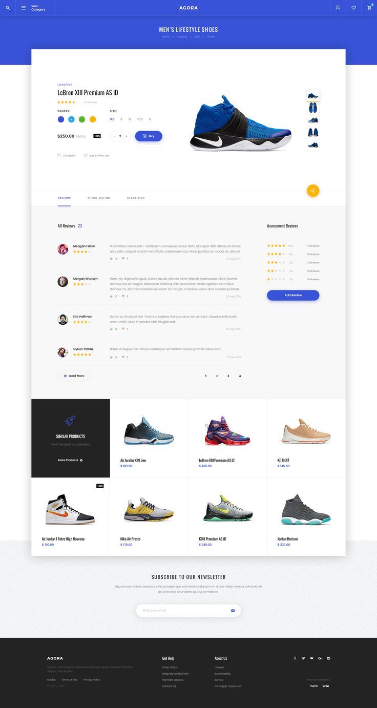 Agora – a modern, bright and memorable eCommerce template.Users will love Your...